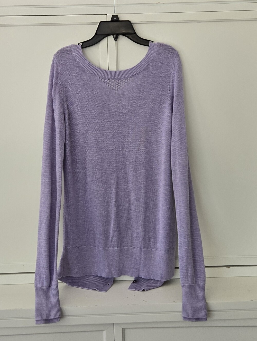 Light Purple Lululemon Long-Sleeve Women's Knit Sweater